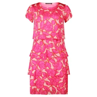 Image of Betty Barclay MIT FLÜGELÄRMELN Day dress, Women&#039;s, Size: 14, Pink rosa