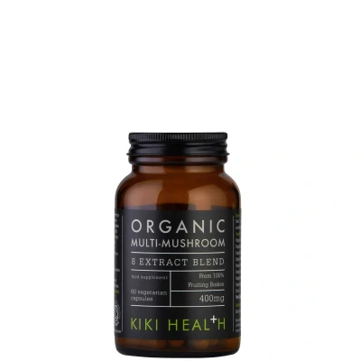Image of KIKI Health Organic Multi Mushroom 8 Extract Blend 60 caps