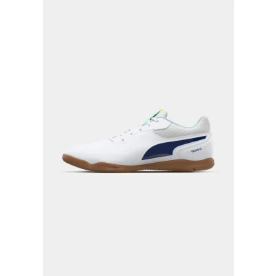 Image of Puma Truco III Football Boots Indoor, Men&#039;s, Size: 7.5, White/aqua/fizzy light shoes