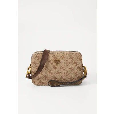 Image of Guess Milano MINI Camera BAG Across body bag, Men&#039;s, Size: One Size, Beige/brown