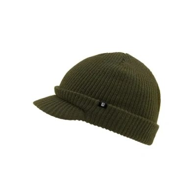 Image of Brandit Shield Cap Unisex Beanie Black, Olive, One Size