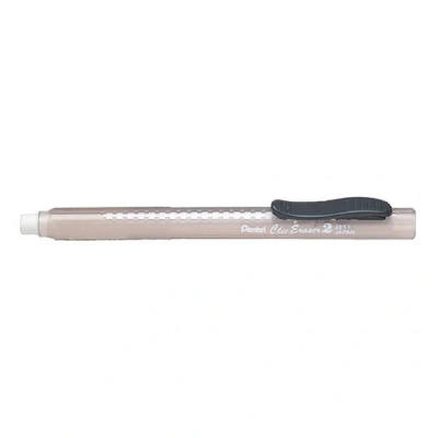 Image of Pentel ZE11T A &quot;ClicEraser 2&quot; Eraser Pen Refillable with ZER 2 Semi Transparent Black Case (Pack of 12)