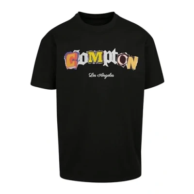 Image of Upscale by Mister Tee Compton L A Print Tshirt, Men&#039;s, Size: Large, Black