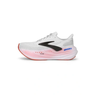 Image of Brooks Glycerin MAX Stability running shoes, Women&#039;s, Size: 6.5, White black diva pink Textile
