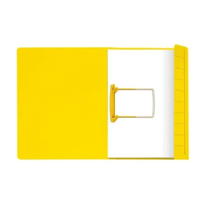 Image of Jalema: Secolor Cardboard Combi File/Jalema Clipfile Yellow