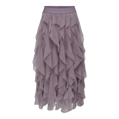 Image of ONLY Onlsky Skirt Aline skirt, Women&#039;s, Size: XS, Elderberry
