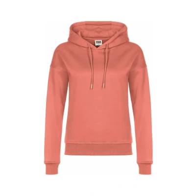 Image of Urban Classics Ladies Hoody Hoodie, Women&#039;s, Size: 3XL, Pale pink