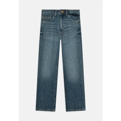 Image of Vingino CATO Folded Straight leg jeans for kids, Size: 6y, Blue vintage