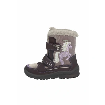 Image of Lurchi Kanani Sympatex Snow Boots, aubergine, 27 EU