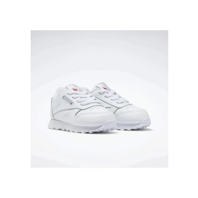 Image of Reebok Classic Leather Trainers BABY Shoes for kids, Size: 4K, White Leather/synthetics