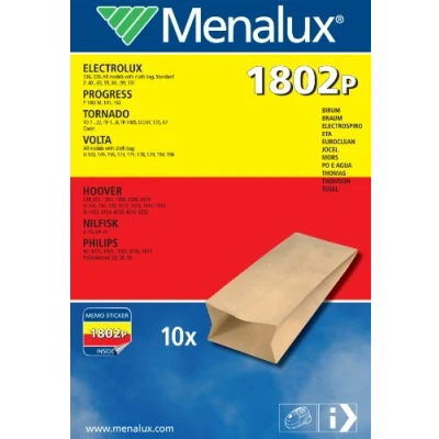 Image of Electrolux Paper bags vacuum cleaner menalux 1802p 10bags z301 z99 9001966374