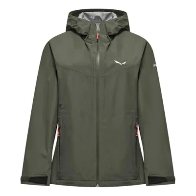 Image of Salewa PUEZ Jacket Hardshell jacket, Women&#039;s, Size: 10, Faded green
