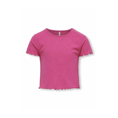 Image of Kids ONLY Konnella S Oneck NOOS Print Tshirt for kids, Size: 13 14y, Raspberry rose
