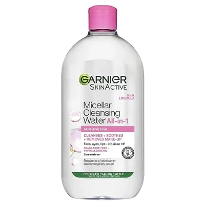 Image of Garnier Makeup Remover Eco Pads and 700ml Micellar Water Duo Set