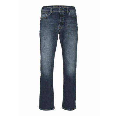 Image of Jack &amp; Jones Ichris REED NOOS Straight leg jeans, Men&#039;s, Size: 29x30, Blue denim