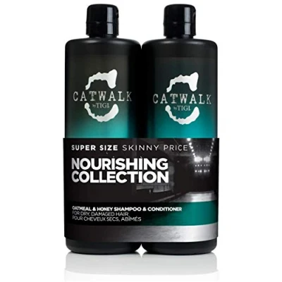 Image of TIGI Catwalk Oatmeal and Honey Tween Duo 2 x 750ml