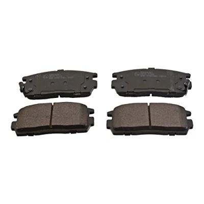 Image of brake Pad Set, disc BLUE PRINT ADG04281
