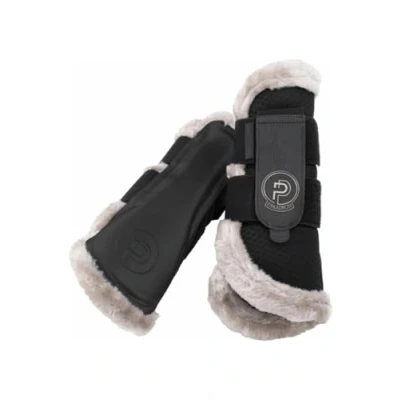 Image of Eskadron Mesh Faux Fur Plat.25 Black M