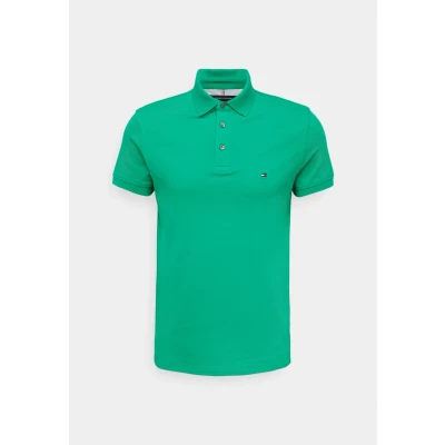 Image of Tommy Hilfiger SLIM Polo shirt, Men&#039;s, Size: XXL, Olympic green