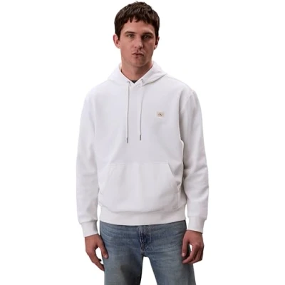 Image of Calvin Klein Men&#039;s Sweatshirts, White (Bright White), XS