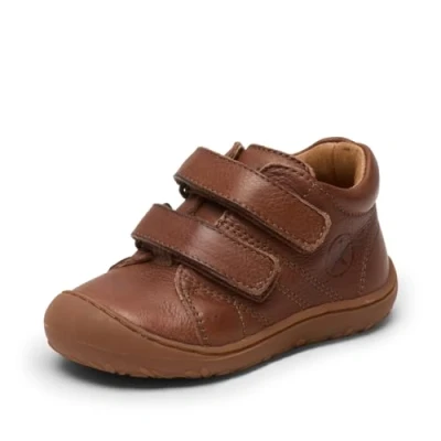 Image of Bisgaard HALE V Unisex First shoes for kids, Size: 5K, Brown Leather