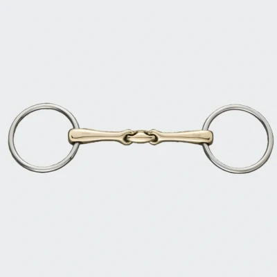 Image of Sprenger KK Ultra double jointed loose ring bradoon 18mm