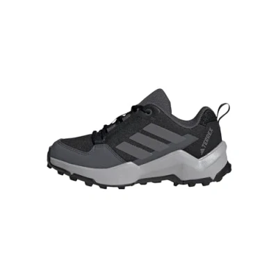 Image of Adidas Terrex AX4R Unisex Hiking shoes for kids, Size: 6.5, Core black/grey four/grey six Textile/synthetics
