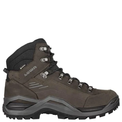 Image of Lowa Renegade EVO MID Hiking shoes, Men&#039;s, Size: 14, Dunkelbraun/schwarz Nubuck/textile