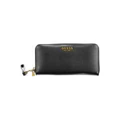 Image of Guess Laurel Wallet, Women&#039;s, Size: One Size, Black