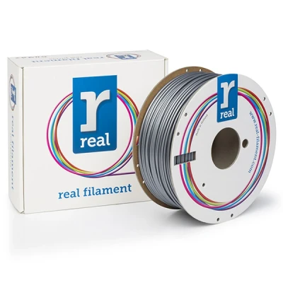 Image of REAL silver PLA filament 2.85mm, 1kg