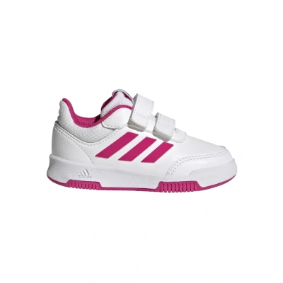 Image of adidas Boy&#039;s Unisex Kids Tensaur Hook and Loop Shoes Running, Cloud White/Real Magenta/Black, 5.5 UK Child, Ftwwht Terema Cblack, Child