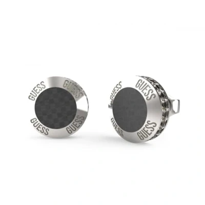Image of Guess Racer Earrings, Women&#039;s, Size: One Size, Silber