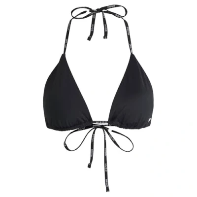 Image of HUGO PURE Triangle Bikini top, Women&#039;s, Size: XL, Black