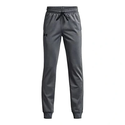 Image of Under Armour Brawler Tapered Tracksuit bottoms Pitch gray for kids, Size: 8y,