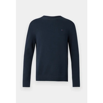 Image of Tommy Jeans SLIM Sweater Jumper, Men&#039;s, Size: 42, Dark night navy