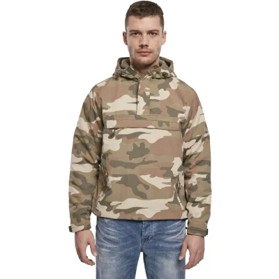 Image of Brandit Windbreaker, Men&#039;s, Size: 4XL, Wood camo