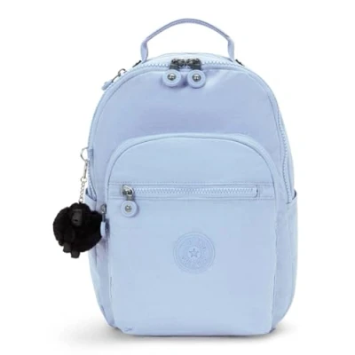 Image of Kipling Unisex Rucksack, Size: One Size, Cloudy sky blue