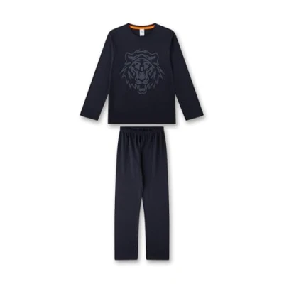 Image of Sanetta LONG Pyjama set for kids, Size: 9 10y, Dark navy