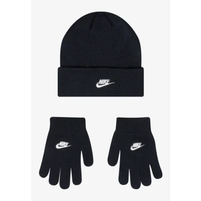 Image of Nike Sportswear CLUB Beanie Glove Unisex SET Gloves for kids, Size: 6 1/2 6/8, Black
