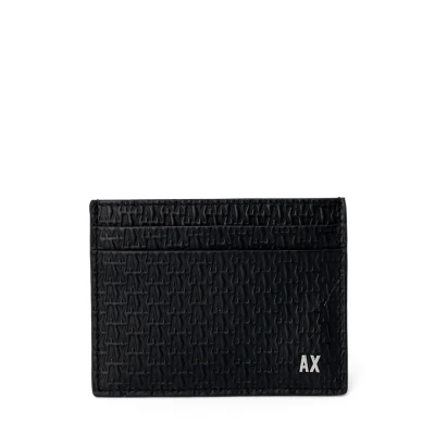 Image of Armani Exchange Wallet, Size: One Size, Black