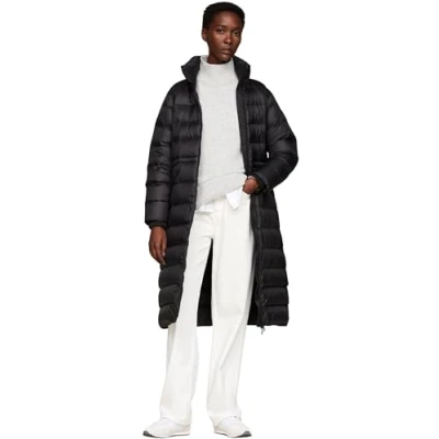 Image of Tommy Hilfiger Funnel MAXI COAT Down coat, Women&#039;s, Size: XS, Black
