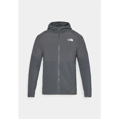 Image of The North Face Glacier Heavyweight FULL ZIP Fleece jacket, Men&#039;s, Size: Medium, Asphalt grey/black