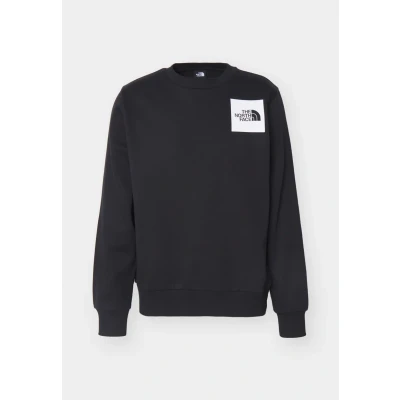 Image of The North Face FINE CREW Sweatshirt, Men&#039;s, Size: Small, Tnf black