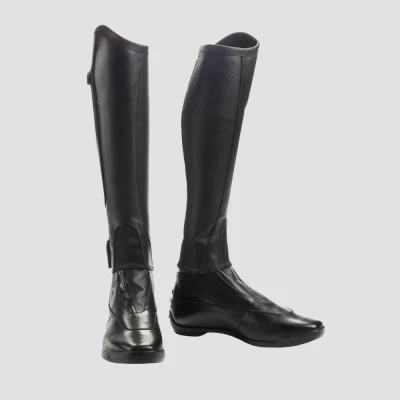 Image of Freejump Liberty+ Chaps Black M Horse Riding Equestrian