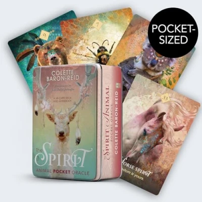 Image of The Spirit Animal Pocket Oracle: A 68 Card Deck Cards with Guidebook