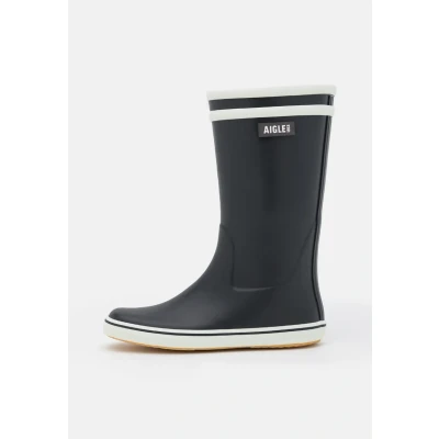 Image of Aigle Women&#039;s Falkland 2 Rain Boot, Navy White, 2.5 UK