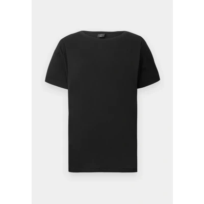 Image of G STAR RAW Women&#039;s Rolled up sl BF r t wmn Tops, Black (Dk D24524 4107 6484), S