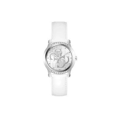 Image of Guess Annette Watch, Women&#039;s, Size: One Size, White