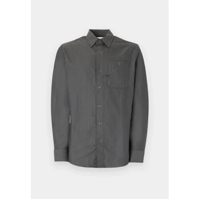 Image of G STAR Men&#039;s Bristum 2.0 Slim Shirt, Multicolour (Gs Grey Gradient Stripe D23553 d743 g743), M
