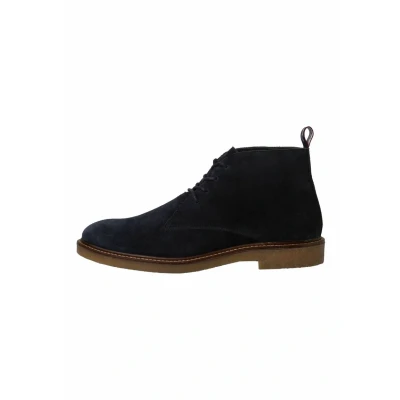 Image of Marco Tozzi BY Guido Maria Kretschmer Laceup ankle boots, Men&#039;s, Size: 8, Navy Leather